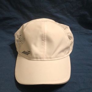 White Avia cap